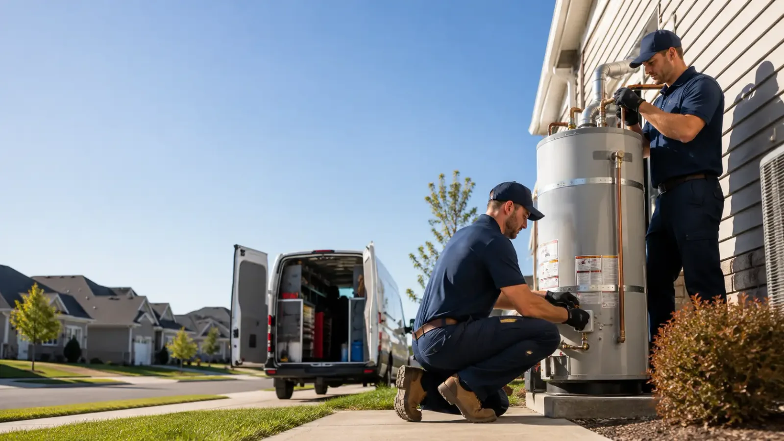 Water Heater Installation in Evansville, WI
